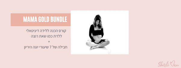 MAMA GOLD BUNDEL NEW חבילת היריון ולידה